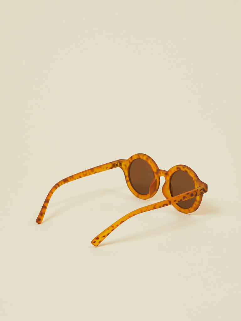 Brown Round Sunglasses for Kids