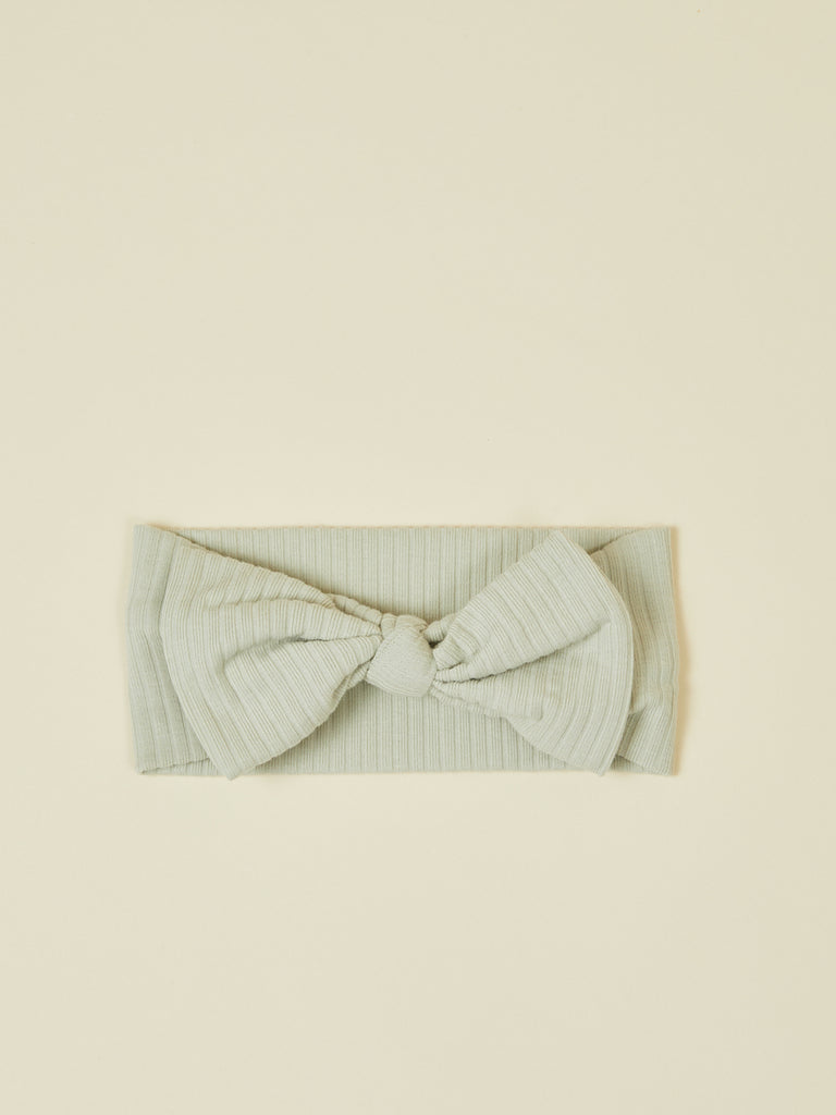 Gray Baby Bow Headband