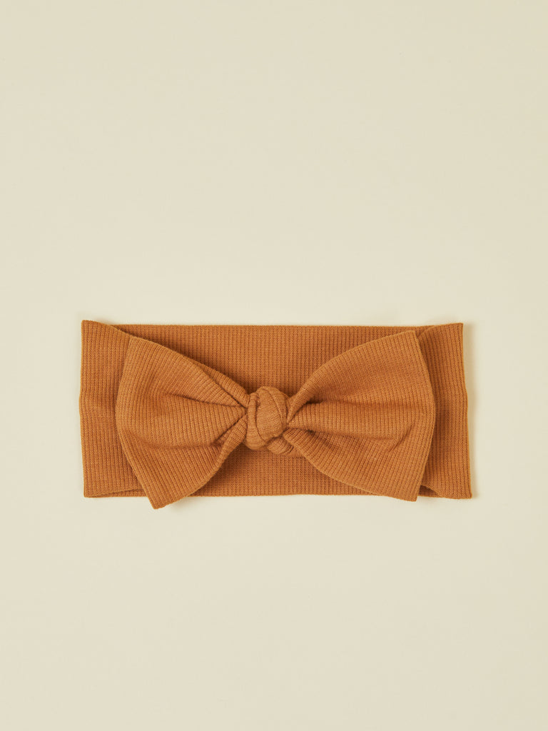 Brown Bow Baby Headband