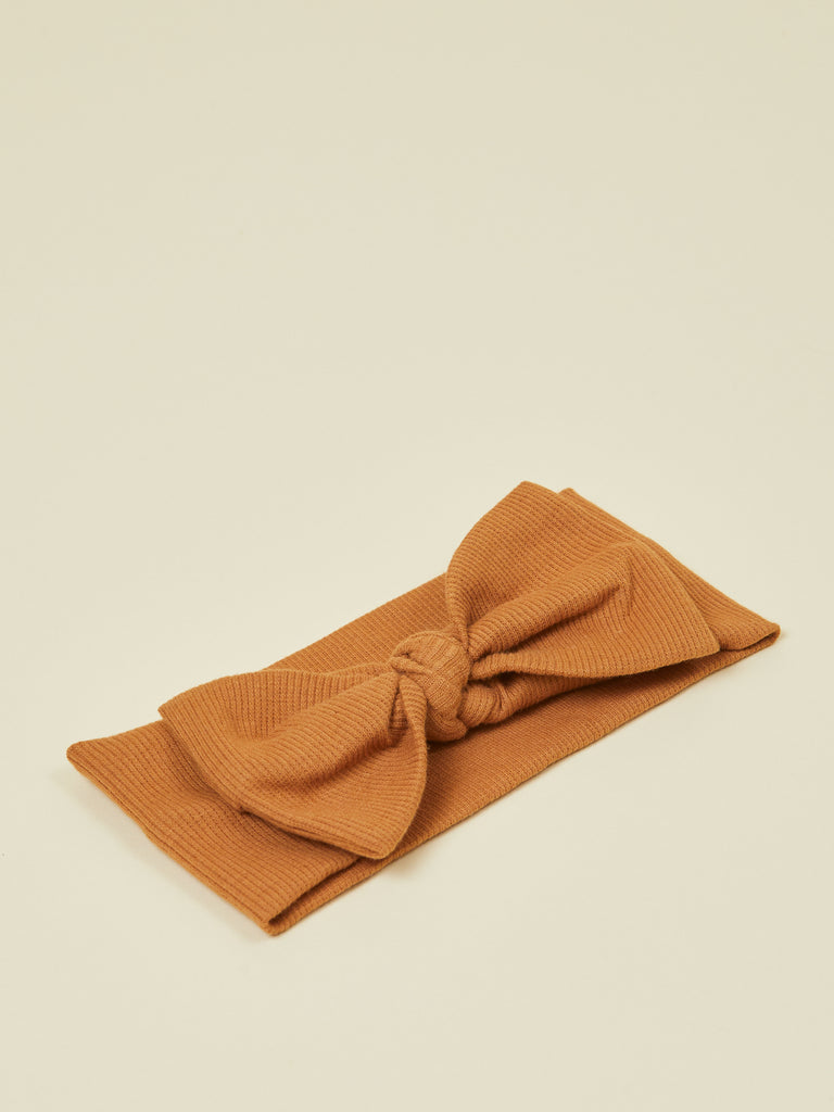Brown Bow Baby Headband