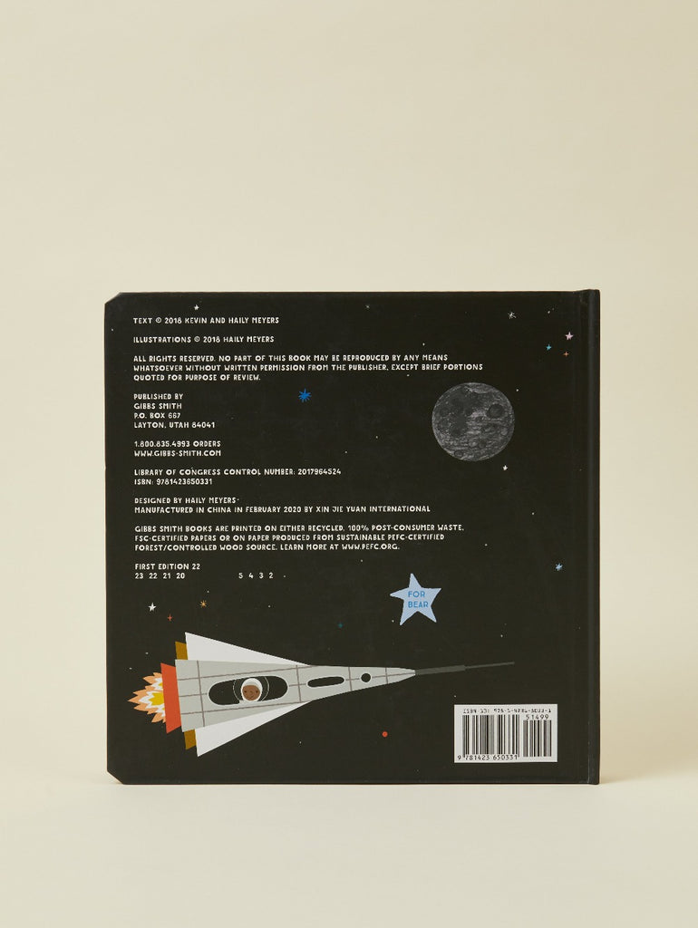 321 Blast Off! Children's Space Lift Flap Learning  Book