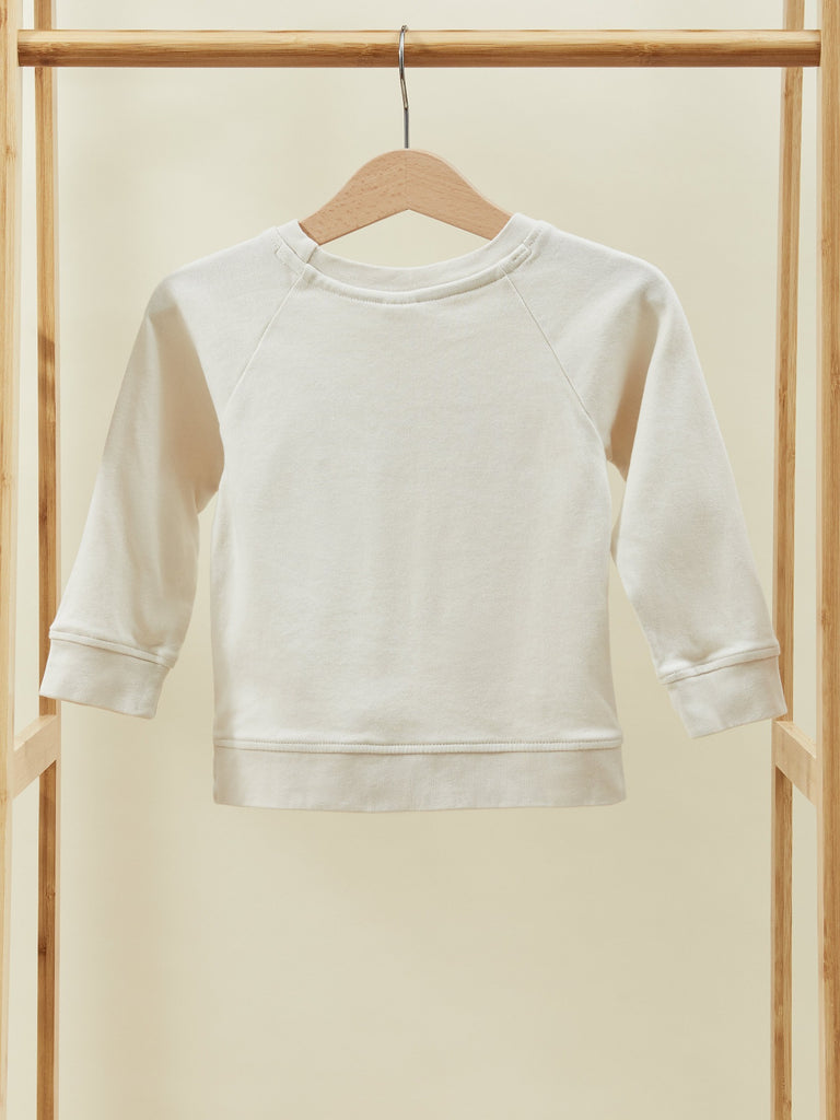Light Beige Long Sleeve Pullover Shirt