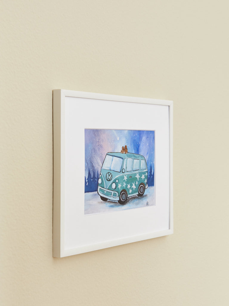 VW Adventures Framed Art Print