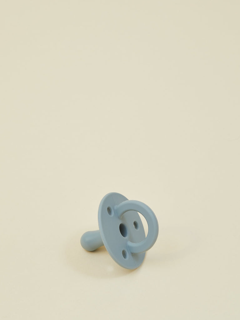 Light Blue Silicone Baby Pacifier