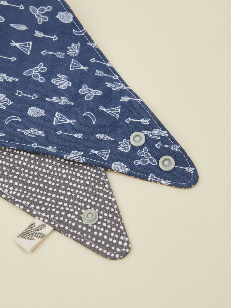 Baby Bandana Bib Snap Closure