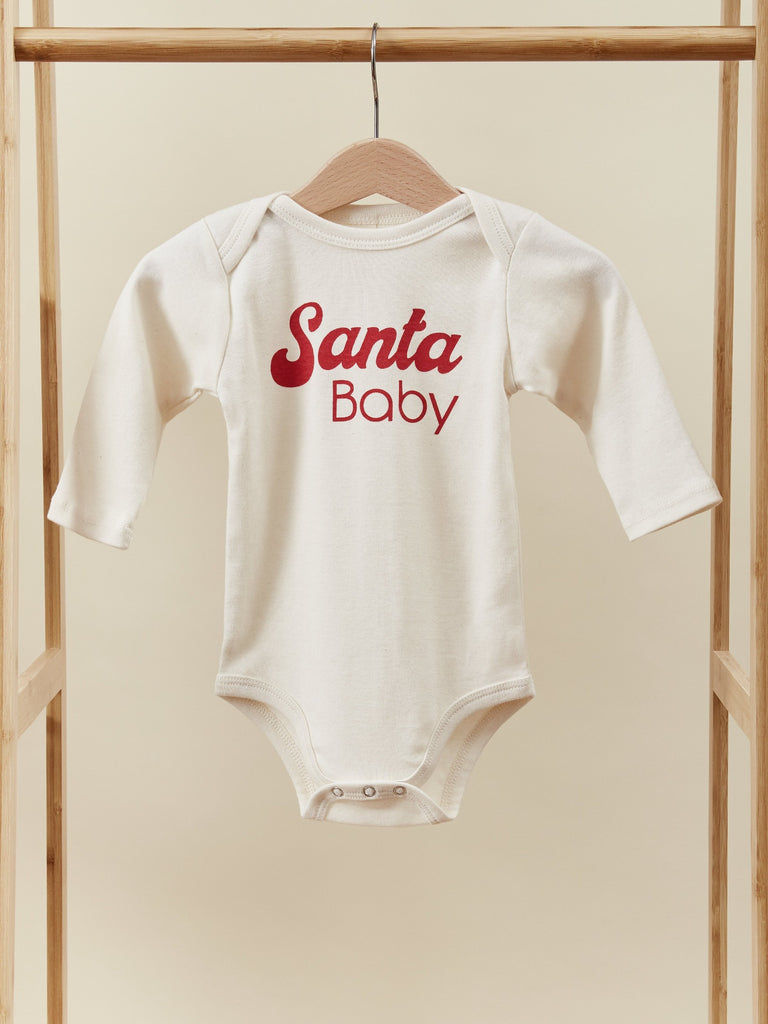 Light Beige Long Sleeve Baby Toddler Onesie