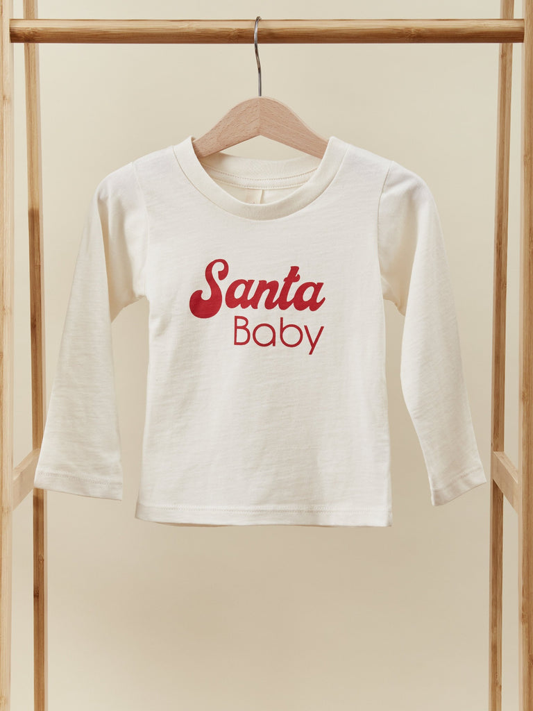 Light Beige Long Sleeve Baby Pullover Shirt