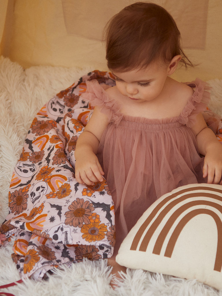 Multi-color Print Baby Swaddle Blanket