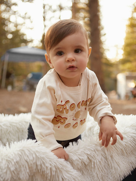 Light Beige Long Sleeve Pullover Shirt