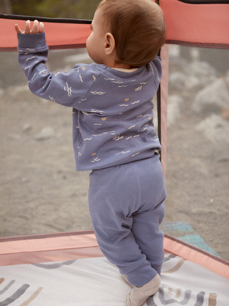 Blue Jogger Baby Sweatpants