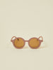 Dark Beige Round Baby Toddler Sunglasses