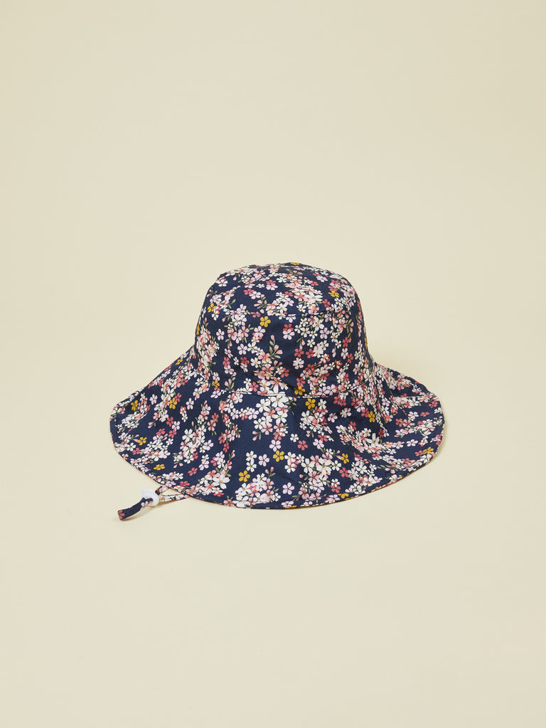 Floral Print Baby Sun Hat