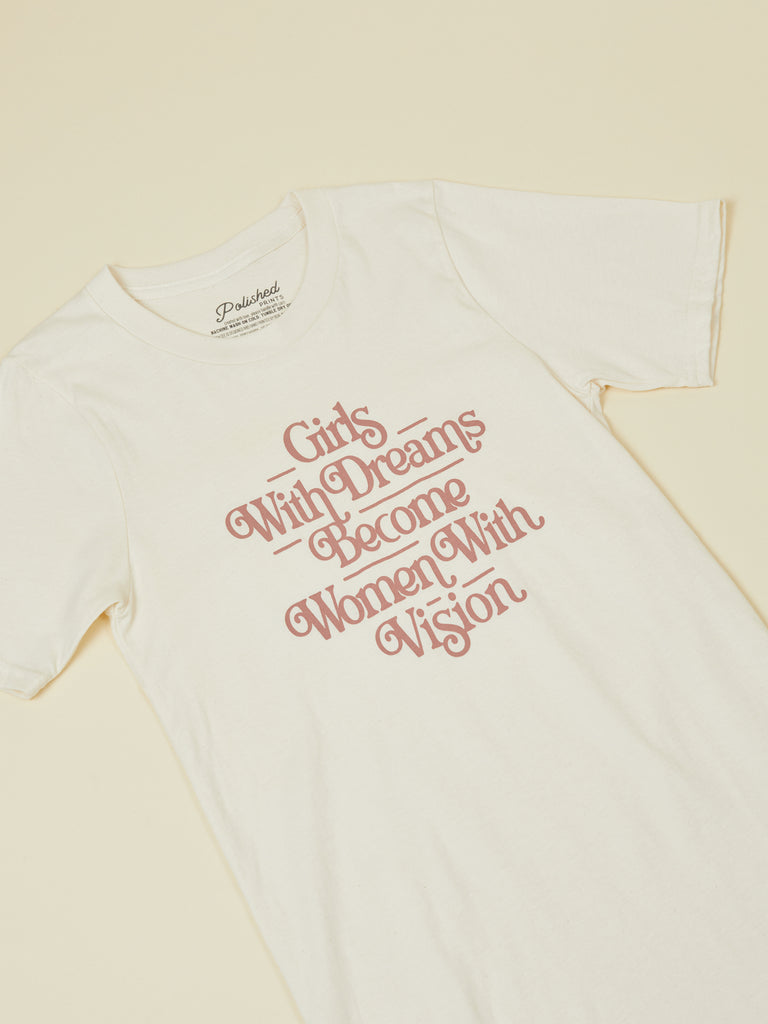 Light Beige Women's Graphic Short Sleeve T Shirt