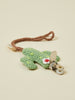 Green Crocheted Cactus Pacifier Clip