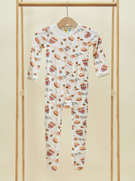 Baby footed onesie pajamas 