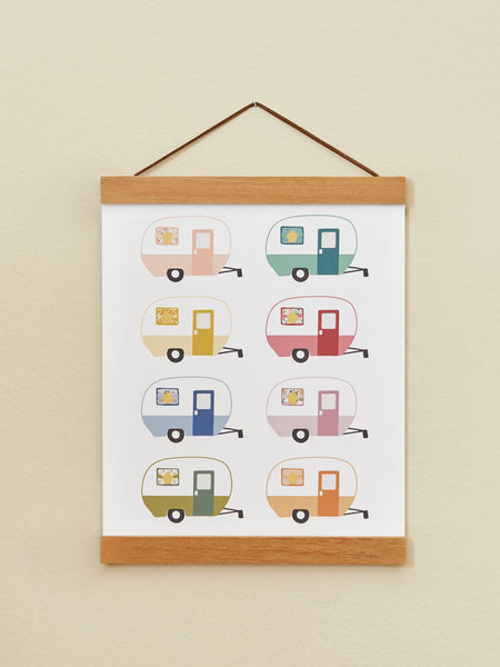 RV Camping Trailer Wall Hanging Sign