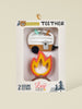 Camp fire and Retro Trailer Silicone Teether