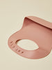 Pink Sands Silicone Bib with Front Open Pocket