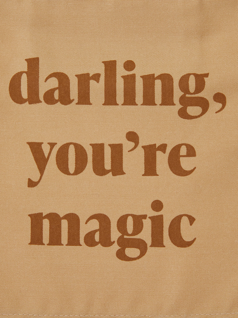 "Darling, You're Magic" Canvas Wall Hanging Sign