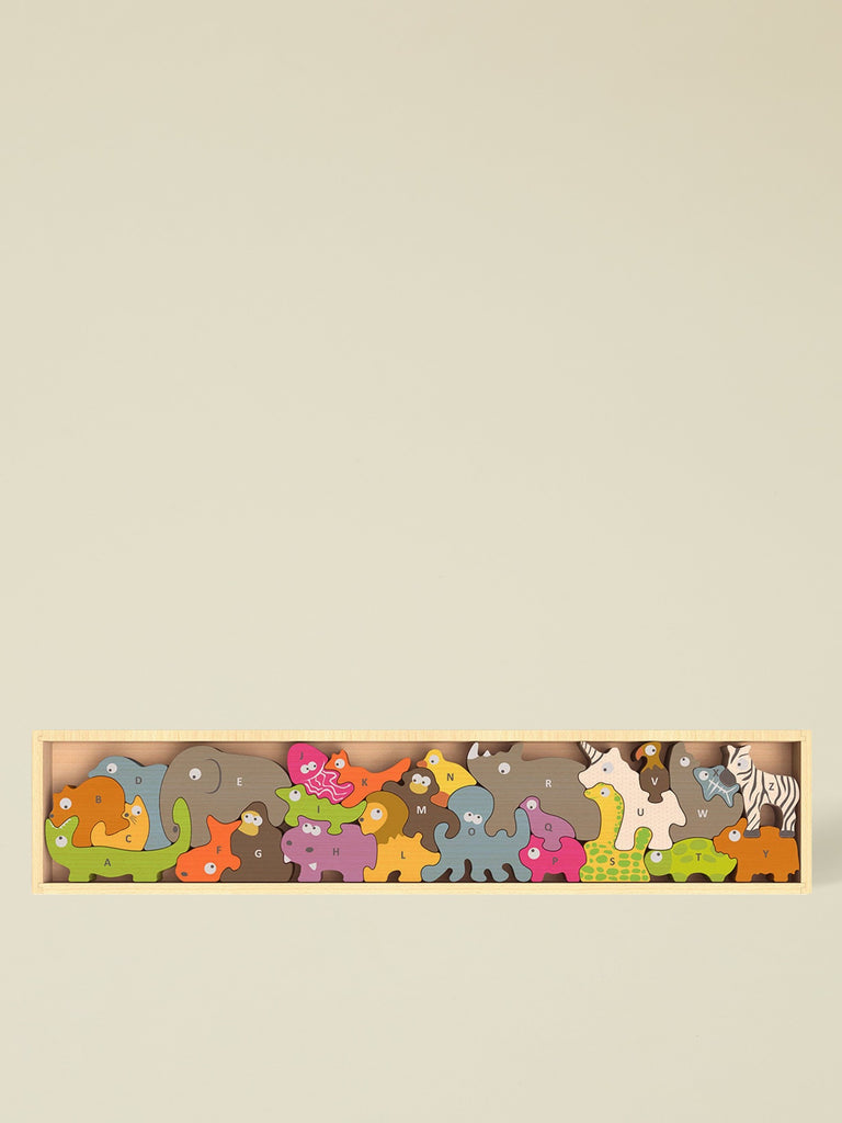 Animal Parade Wooden Puzzle for Babies