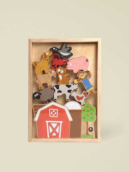 Balance Barn Wooden Puzzle for Babies