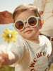 White round toddler sunglasses